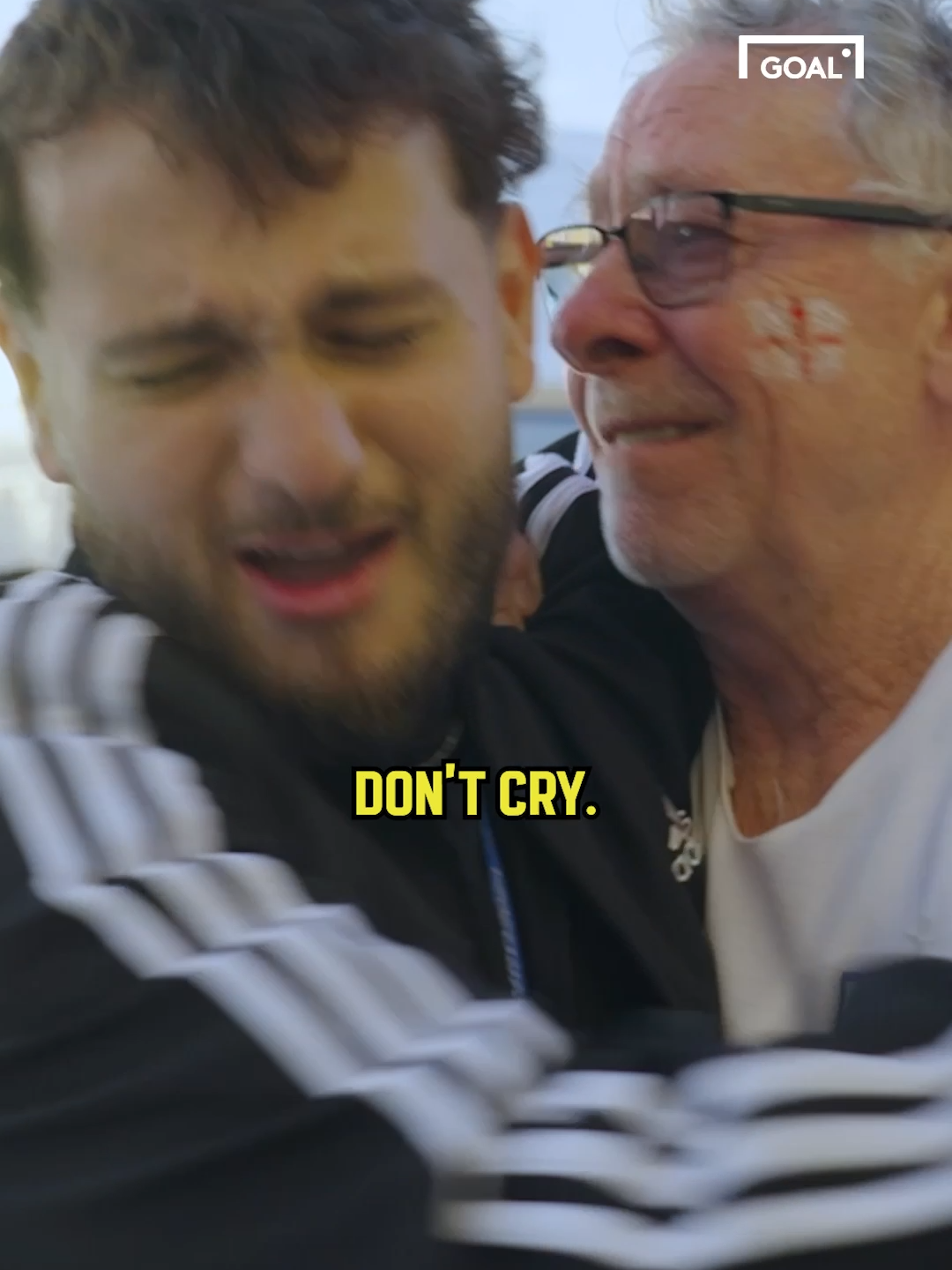 This England fan got emotional watching Bukayo Saka 🥹 #football #Soccer #euros #EURO2024 #england