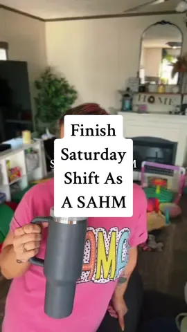 Saturday Shift is starting to be my most productive.  👏🏼 #sahm #sahmlife #sahmsoftiktok #dailyvlog  