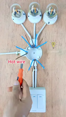 Electrical Wiring: 3 Gang switch wiring connection in junction box tutorial If you think it is useful, Like Comment and Share to your friends.  _______ I am the owner to of these video and I can not earn any money for TikTok account.  To support me, Sponsor me to promote your products.  Cam-Tips _____ #electricalwiring #switchwiring #ElectricalDIY #LightingControl #electrical #electrician #asmrvideo 
