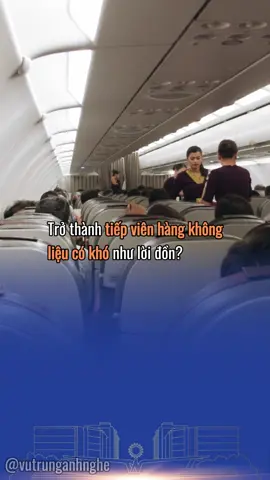 Trở thành TIẾP VIÊN HÀNG KHÔNG liệu có khó như lời đồn #daihoc #vieclam #tiepvienhangkhong #nganhnghehot #vutrunganhnghe #daihocdainam 