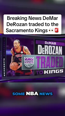 Are the Kings still the same or are they playoff contenders now w/ DeMar 👀 #NBA #demarderozan #kings #basketball #breakingnews 
