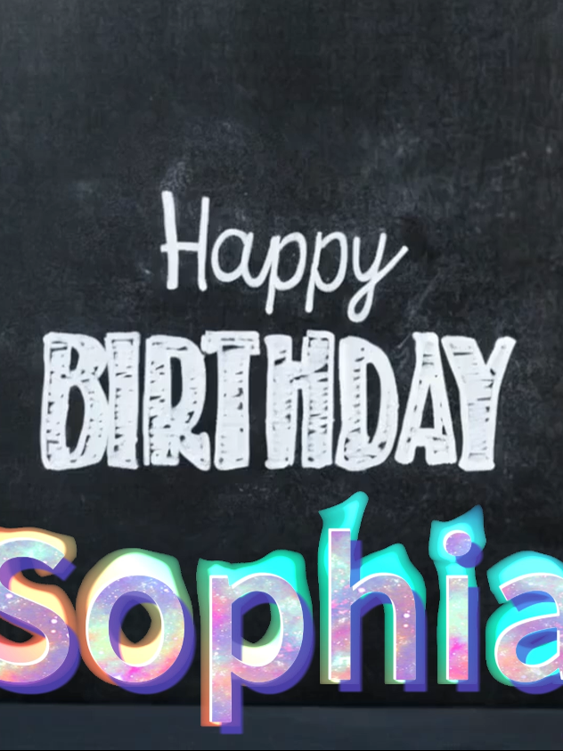 A brand new birthday song to all Sophia's girl. #Happy birthday song, #happy birthday song, #music, #happy birthday @Sophia