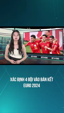 Xác định 4 đội vào bán kết Euro 2024 #euro #EURO2024 #tintuc #news #tiktoknews #xuhuong #fyp