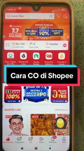 Cara CekOut di Shopee
