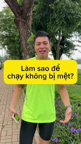 Làm thế nào để chạy không bị mệt #Running #chaybo #daovanchinh 