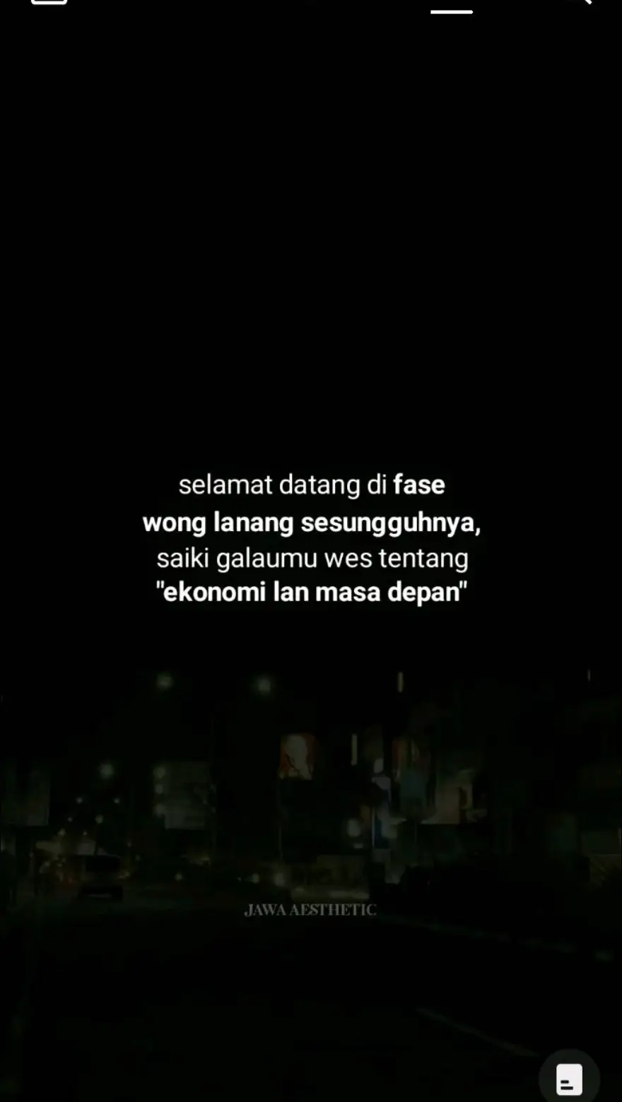 Seng lagi neng fase iki☝️🥀,, #sadvibes🥀 #quotesjowo #lewatberanda #fypシ #trend #bismillahfyp #sadvibes #sad #4u #jawaaesthetic #quotesaesthetic #fypシ゚viral #xyzbcafypシ #fypp #jowopride #sadstory #fypppppppppppppp 