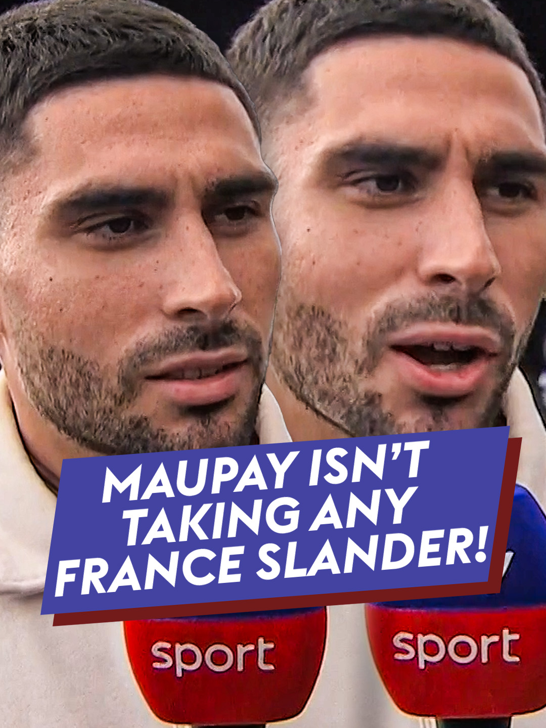 Neal Maupay taking NO France slander! ❌ #maupay #EURO2024 #francefootball #englandfootball #footballtiktok #fyp