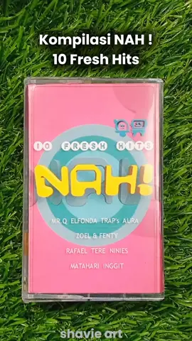 Kaset Pita Kompilasi NAH ! 10 FRESH HITS Rilis tahun 1999 Aquarius Musikindo #once #elfondamekel #kasetjadul 
