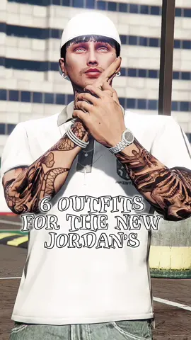 6 outfits for the new Jordan’s 😮‍💨 #gta #gta5online #gta5 #gtaonline #gtafemaleoutfits #gtastreetwear #streetwear #jordan5s #foryou 