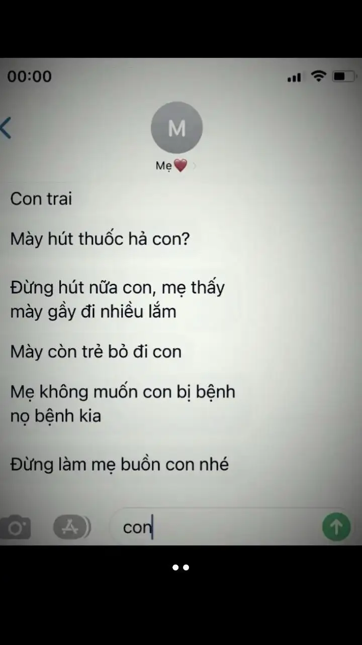 con xin lỗi mẹ...!