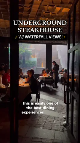 ✨UNIQUE UNDERGROUND STEAKHOUSE✨ check out @dakotassteakhouse THE place to go for a special occasion. I can confirm that it is one of the best steakhouses in Dallas. The waterfall and live piano music was so beautiful. If you come here, you HAVE TO try the Beef Wellington at least once in your life🔥 food, service, ambiance was 10/10. Definitely coming back here ASAP!  Thank you @dakotassteakhouse for hosting us! ✨Tell them DFW top sites sent you!✨ 📍600 N Akard St Dallas, TX  75201