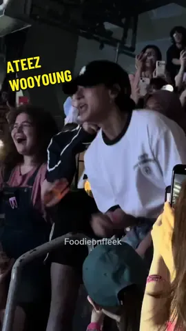 WOOYOUNG IN MY SECTION TONIGHT 😭🔥 #ateez #atiny #ateezfanmeeting #wooyoung #ateezwooyoung  @ATEEZ_Official 