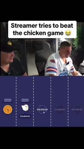 Streamer tries to beat the chicken game 😭