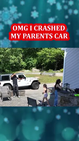 OMG I CRASHED My Parents CAR 💔💔💔 Part 4#shaneandliana #shortstories #shorty #shaneandliana8