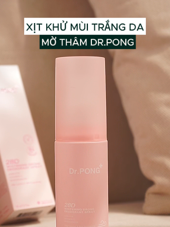 Khử mùi và dưỡng trắng da – bí quyết nhỏ cho sự tự tin lớn! #xitkhumui #khumuibody #drpong #trangda