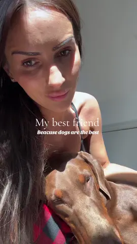 Ny best friend 🫶🏼 #dianaanna111 #dogsoftiktok #dobermann #mylove #dogsofttiktok #doglove #dobermans_of_tiktok #foryoupage #fyppp #lovehim 