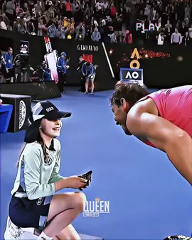When Nadal hit a ball girl at the 2020 Australian Open 😱 || 🎥 : @Australian Open || #nadal #rafaelnadal #australianopen #ao2020 #tennis #tennisplayer #tennisfan #tennisedit #fy #foryou #🎾