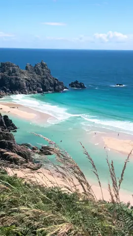 The best beach in Cornwall?? 🌞 #cornwall #foryou #fyp #beach #beachvibes #cornwalltiktok #cornwalllife #cornwallbeach #Summer #sun #sunny #devon #pednvounder #porthcurno #pretty #girl #boat #summertime #sunset #beachday 