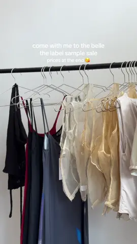 going on today too 🤍 let me know if you want to see what i got 🤭 #lasamplesale #lawarehousesale #warehousesale #samplesale #bellethelabel  