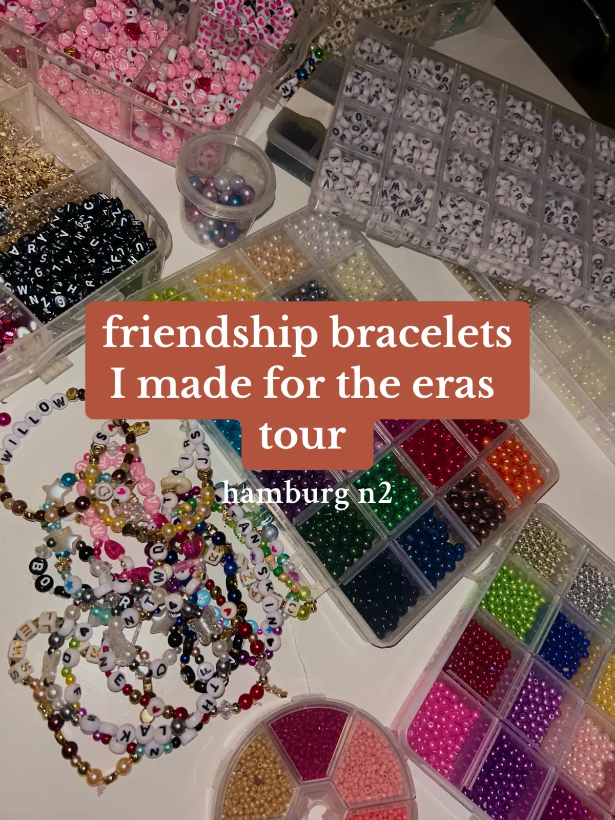 New hobby unlocked #friendshipbracelets #erastour #friendshipbraceletstutorial #simplefriendshipbracelets #ts #taylorswift eras tour hamburg night 2 #erastourgermany #friendshipbraceletsideas #inspo