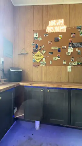 part 4 . finally some work inside .   Im also going to install sink but thats for later #diyproject #DIY #bar #outdoor #homebar #idea #backyard #Summer #foryou #fyp #update #foryoupage #cabinet #countertop #wall 