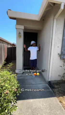 The heat will have you mad at the world, its too hot to be hearing dumb shii n arguin wit ppl😡😂#fyp #foryou #meez100k 