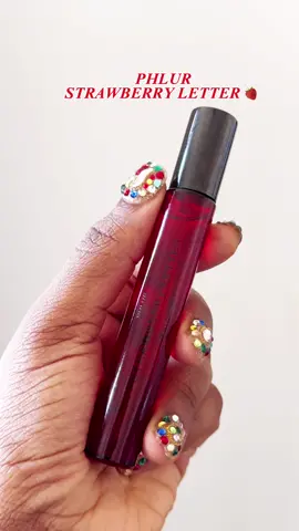 PLUR STRAWBERRY LETTER PERFUME🍓#perfumetok #perfumereview 