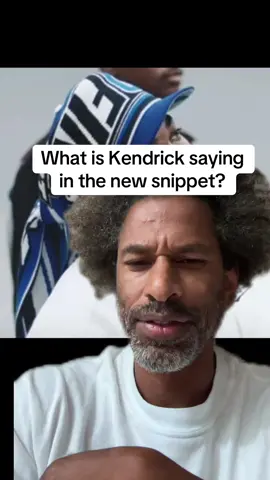 5 mins on a 20 second snippet? This guy is crazy. #kendrick  