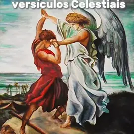 Jacó contra o anjo.....#versiculosbiblicos #Deus #editcristão #biblia #cristao 