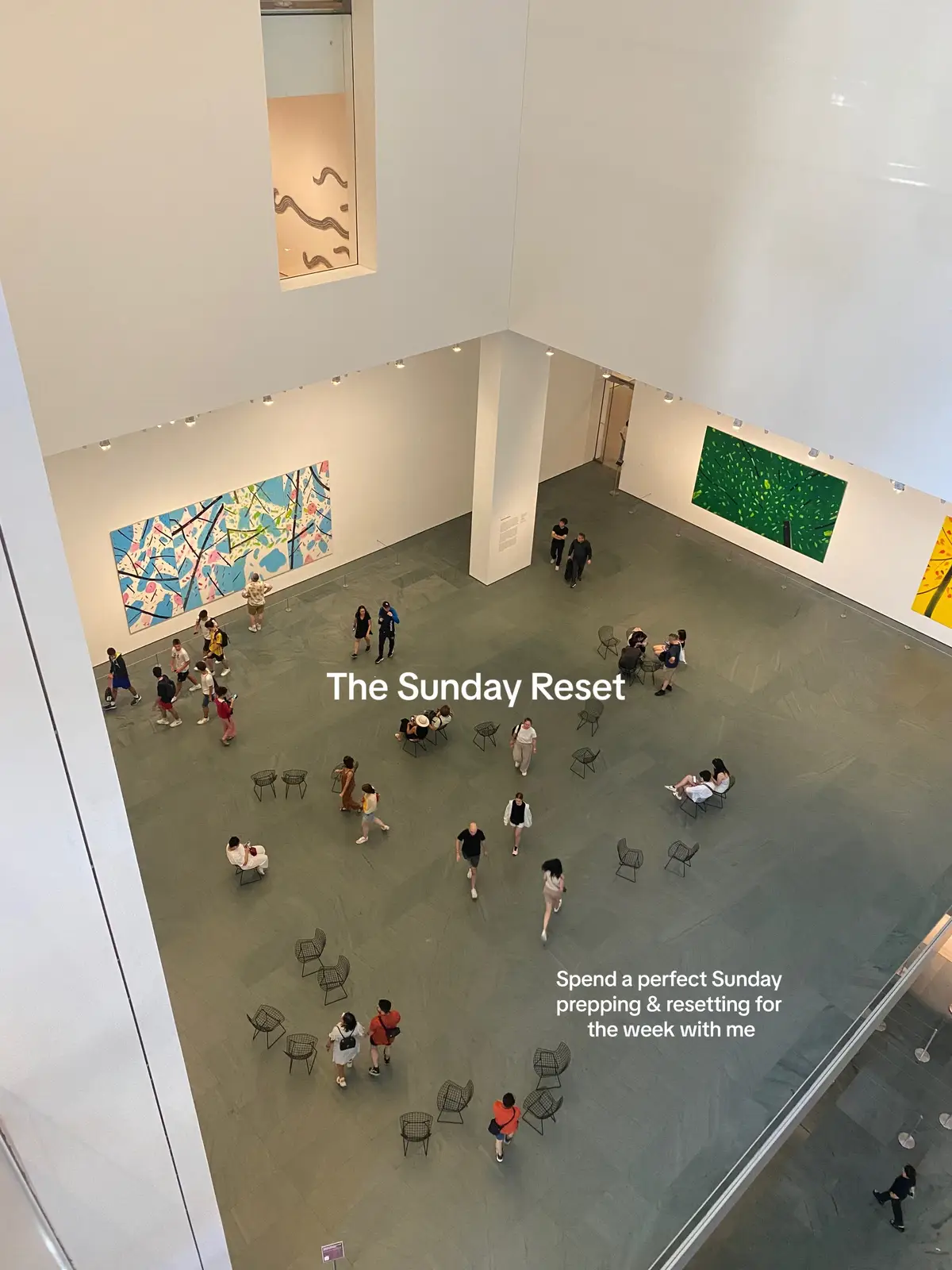 Weekly grocery shop, exploring the MoMA & thrifting in a heatwave #sundayreset #cleangirl #MoMA 