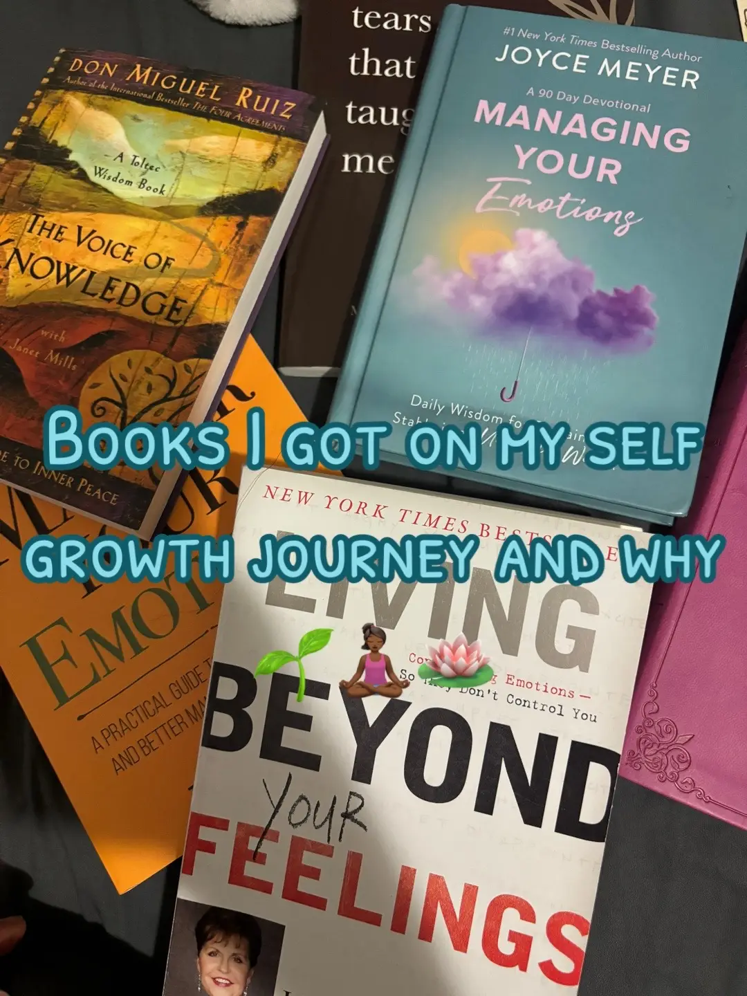 Been falling in love with books day by day #selflove #selfgrowth #selfgrowthbooks 