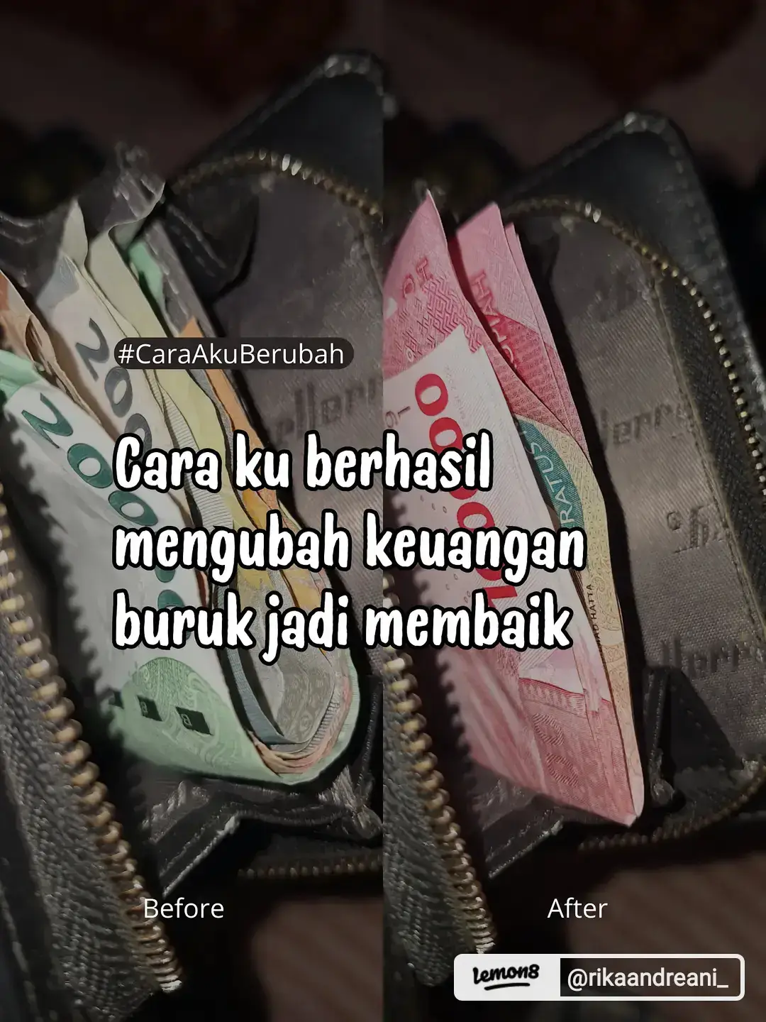 *Cara Aku Berubah* Cara ku berhasil mengubah keuangan buruk menjadi membaik. Dengan melakukan 6 hal berikut 1. Berusaha untuk tidak boros 2. Ga lagi fomo 3. Mulai investasi 4. Lebih sadar dengan pengeluaran kecil 5.Gak malas susun rencana 6. Gak lagi ngandalin satu pendapatan saja. Semoga bermanfaat buat kalian semua dan sukses selalu 💪#CommunityFest #TikTokPromote #tipskehidupan 