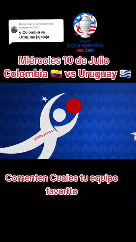 Respuesta a @buhodermia2411 Uruguay 🇺🇾 🆚 Colombia 🇨🇴 Semifinal de la Copa america 2024 #copaamerica2024🇺🇲🏆 #conmebol #semifinalcopaamerica2024 #uruguay🇺🇾 #colombia🇨🇴 