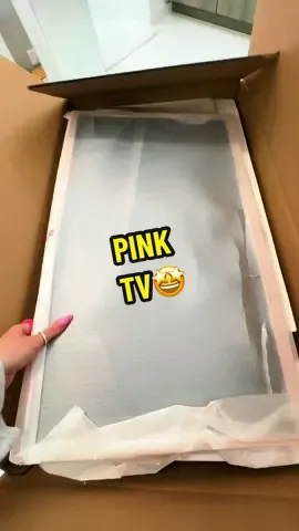 I finally found a pink TV for my bathroom 🤩 other random things - makeupbrush cleaner + jewelry holder + pink rug + pink kitchen magnets 🤩💐🩷 #pinktv #pinkhome #aesthetic #Home #bathroom  