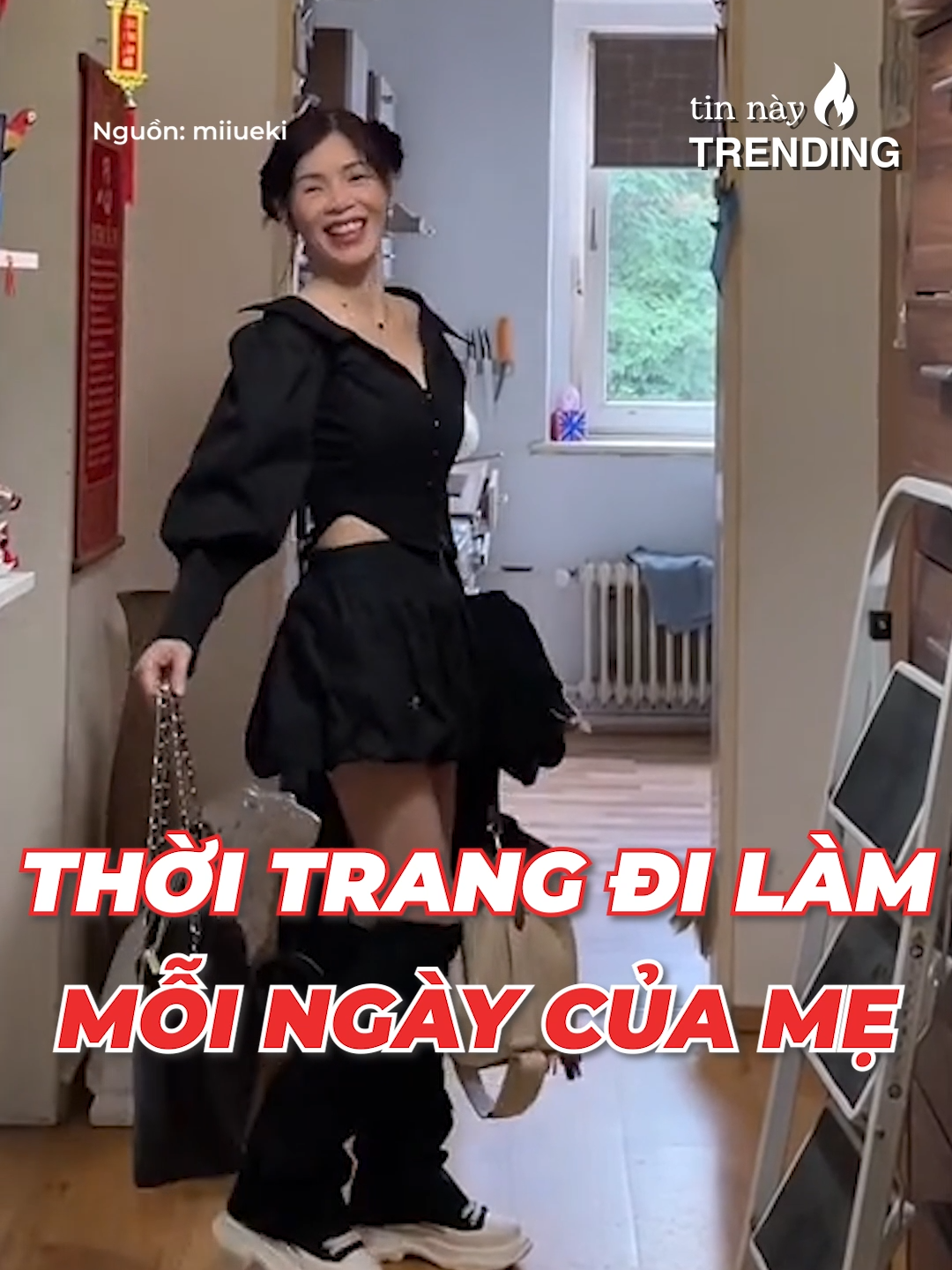 Quay thời trang đi làm mỗi ngày của mẹ mà CĐM vẫn không tin vì quá trẻ trung, nghe ngành nghề thì thấy cũng đúng #yan #yantinnaytrending #tinnaytrending #tiktoknews #news