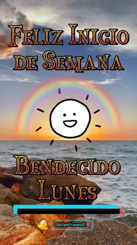 Buenos días ☀️ Feliz Lunes!#buenosdias #lunes #iniciodesemana #buenosdias #lunes #iniciodesemana #frases #frasesmotivadoras #buendia #viral #fyp #parati #buenosdias #lunes 