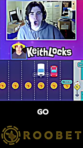 Ey Keith!! That so easy!!? Or not?😂😂💵🔥#roobetclips #casinoclips #viralvideo #roobetwin #roobetwin #missionuncrossable 