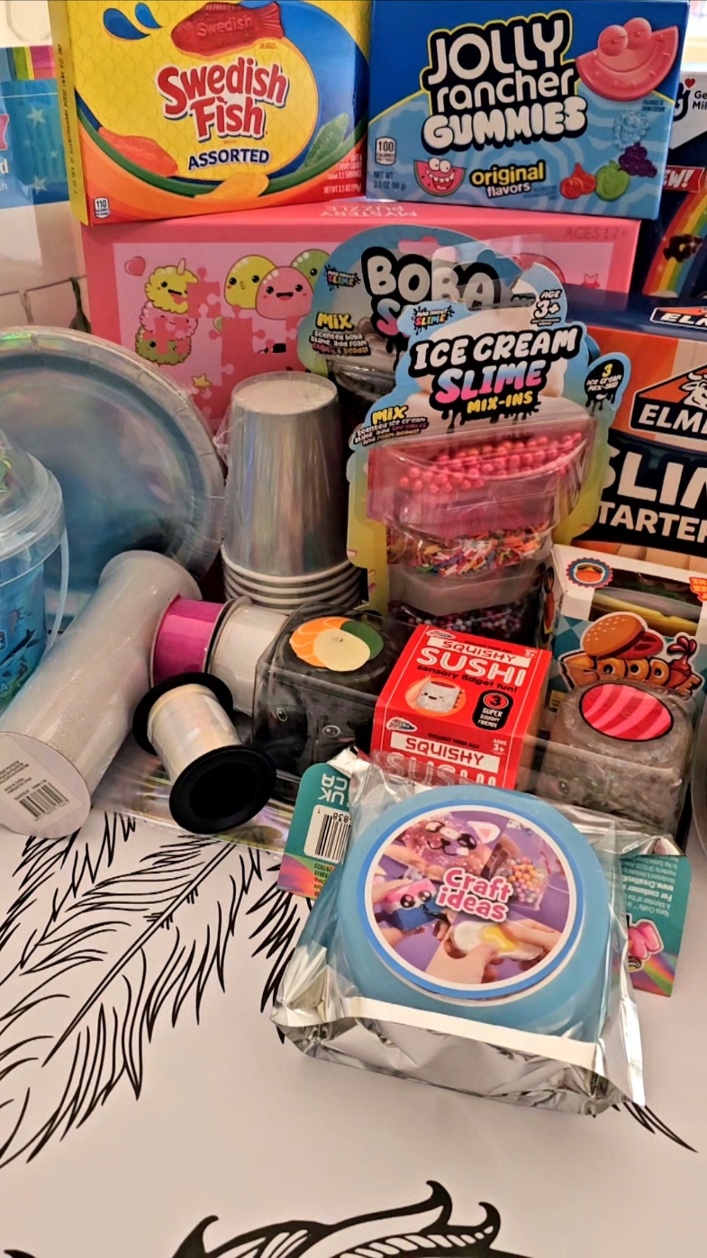 The Haul from our Shopping day 💜 #shopping #shoppingfun #shoppingaddict #shopeehaul  #toys #nike #slime #candy #haul  #boba #clothes #dayout #fun #family #nanotape #gue #fyp #fypシ 