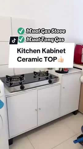 Kitchen Kabinet yang muat Tong Gas dan Gas Stove…🔥 ✅ Ruang Besar ✅ Tahan Lasak ✅ Lubang cable Tong Gas ✅ Ceramic TOP ✅ Pintu Magnet #fypシ゚viral #racuntiktok #fyp #sklfurnituremall #kitchenware #kitchenkabinet #kitchencabinets #kitchenkabinetmurah #kitchencabinetmalaysia #alatdapur #rakdapur #rakdapurmurah #rakdapurmultifungsi 