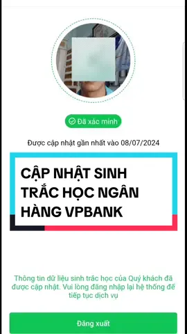 HƯỚNG DẪN CÁCH CẬP NHẬT SINH TRẮC HỌC CỦA NGÂN HÀNG VPBANK NEO VÀ CÁC LƯU Ý ĐỂ CẬP NHẬT THÀNH CÔNG. #hainamtech #quangsangctim #LearnOnTikTok 