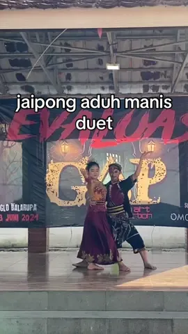 semoga pada gabosen sama seni ya✨ galih & hanun #jaipong #sunda #aduhmanis #fyp #trend #