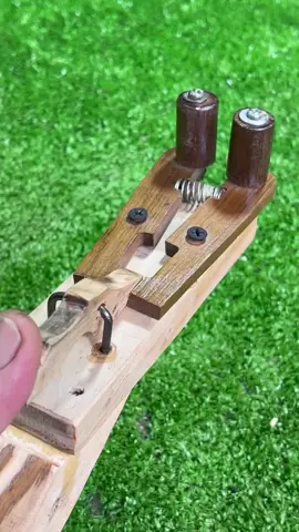 Simple trigger mechanism # Craft idea # DIY # Woodworking