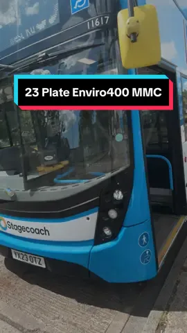 23 Plate Enviro400 MMC for my 39s. #youngbusdriver #stagecoach #enviro400mmc #busdriver 