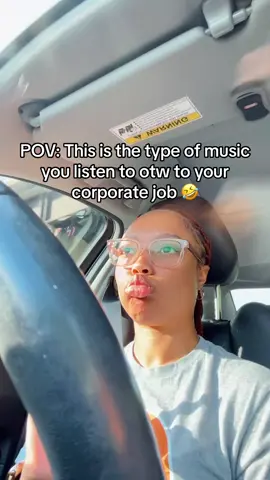 Fighting the urge to turn up otw to work 🤣 Im tryna wake up!!! #corporatelife #work #explore #foryou #turnup 