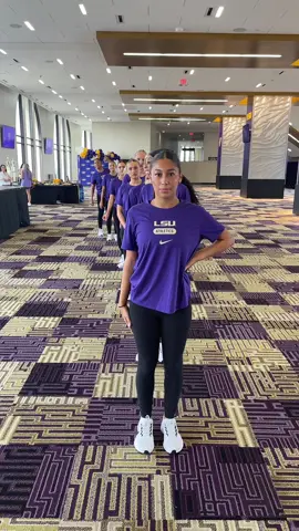 TG attitude for clinic day 1😭😭 @LSU TIGER GIRLS 