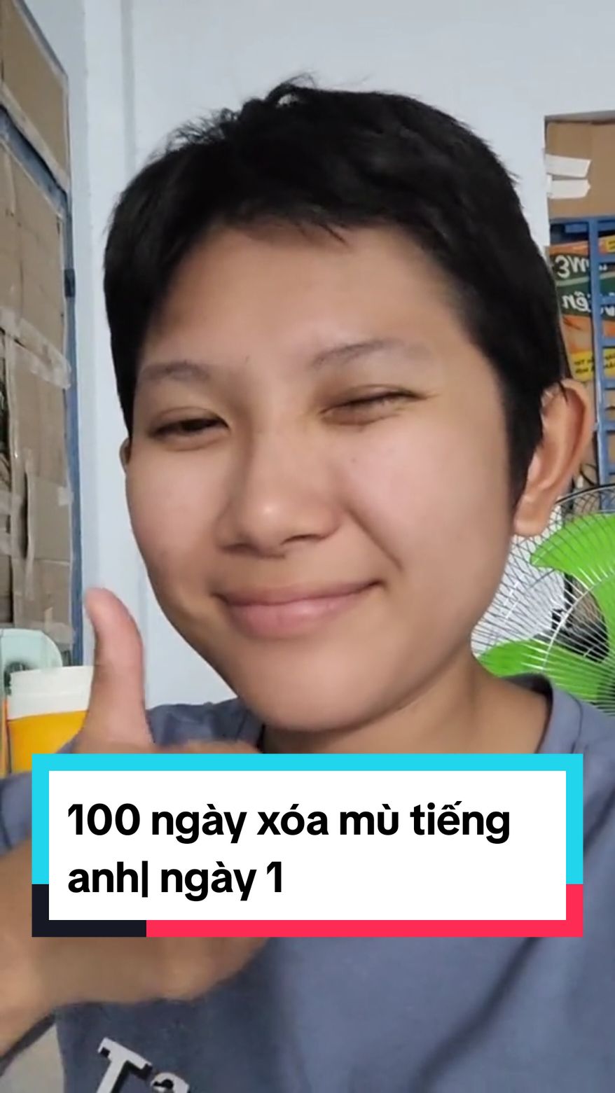 Thử thách 100 ngày xóa mù tiếng anh| ngày 1 #LearnOnTikTok #study #lagong 