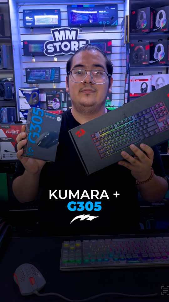 🔹 El teclado Kumara es uno de los más pedidos por los gamers que quieren un teclado duradero y confiable, aprovéchalo junto al famoso mouse G305, inalámbrico y con buena performance para juegos shooter o MOBAs. Promo válida del lunes 08 al 21 de julio 🚨 Cotiza por whatsapp al 922035904 🇵🇪 Envíos a todo el Perú. #promos #descuentos #peru #periféricos #lima #afp #gamer #rgb #stream #streamer #streaming