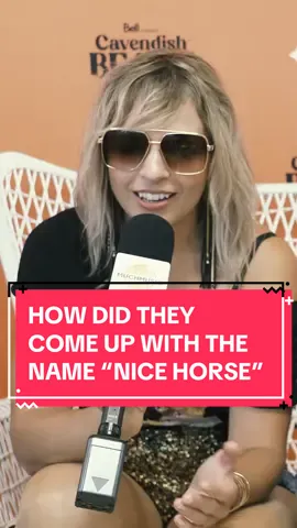 How did they come up with the name Nice Horse? @Nice Horse 👍🐴 #CBMF2024 @Bell Canada @BellCanadaFR @CavendishBeachMusic 