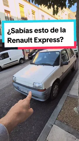 La furgoneta Renault Express fue la primera furgoneta derivada de un turismo que se preocupó de diferenciar su estética frontal del Renault 5, el turismo que la daba vida. #r5 #renault5 #renaultexpress #citroenc15 #furgoneta #furgon 