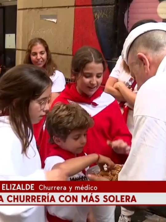 La churrería familiar más antigua de Pamplona, fundada en 1872: solo abre durante las fiestas de San Fermín y cada sábado de octubre #noticias #noticastiktok #noticiascuatro #news